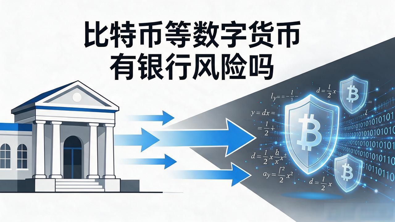 比特币等数字货币有银行风险吗