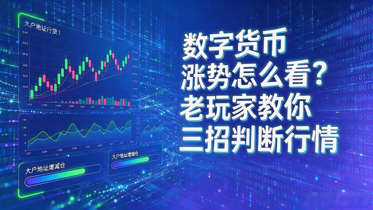 数字货币涨势怎么看？老玩家教你三招判断行情