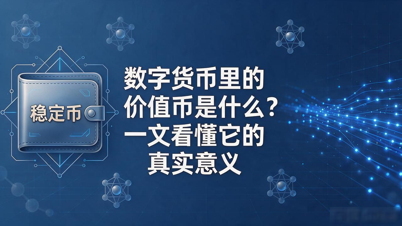 数字货币里的价值币是什么？一文看懂它的真实意义