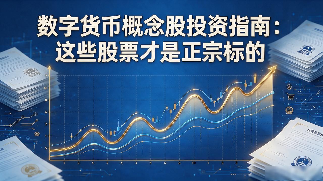 数字货币概念股投资指南：这些股票才是正宗标的