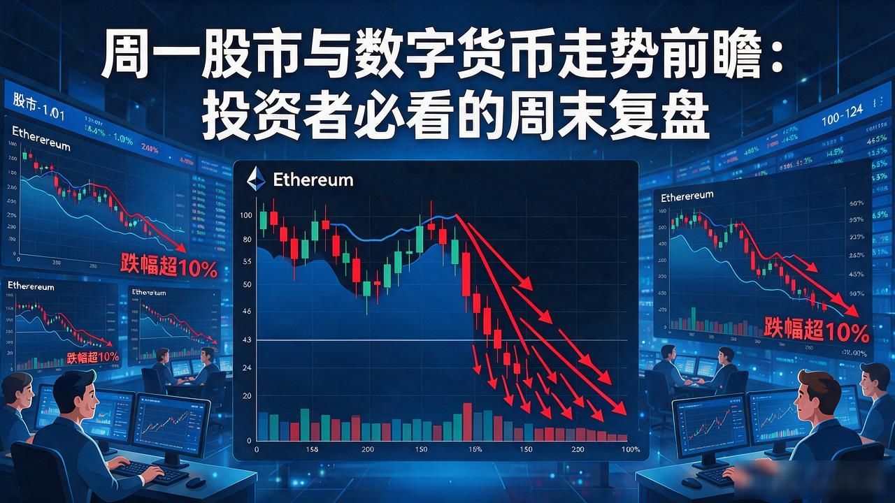 周一股市与数字货币走势前瞻：投资者必看的周末复盘