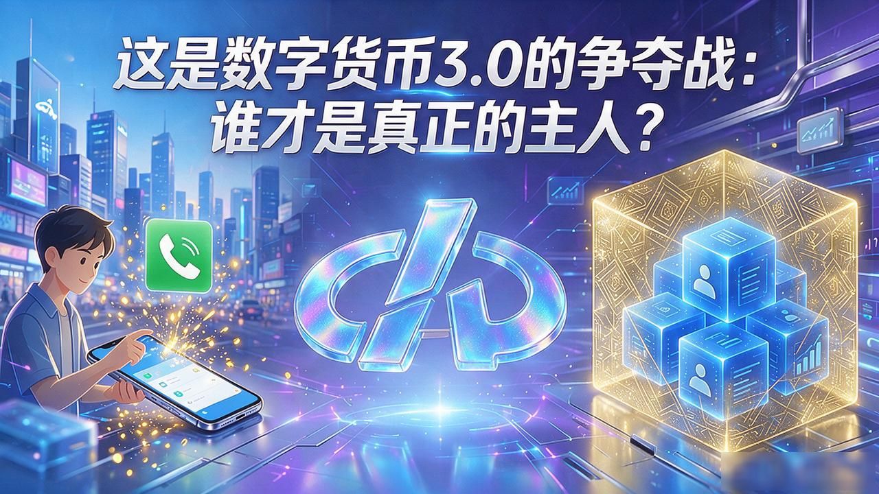 这是数字货币3.0的争夺战：谁才是真正的主人？
