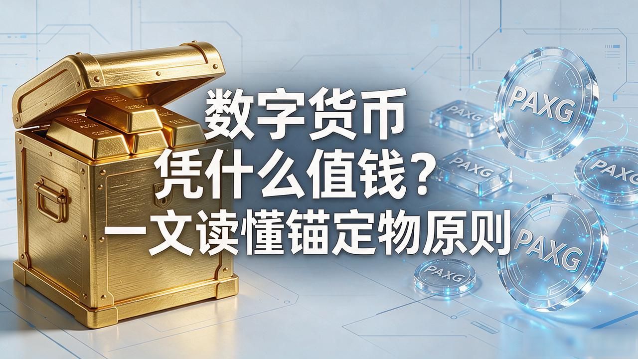 数字货币凭什么值钱？一文读懂锚定物原则