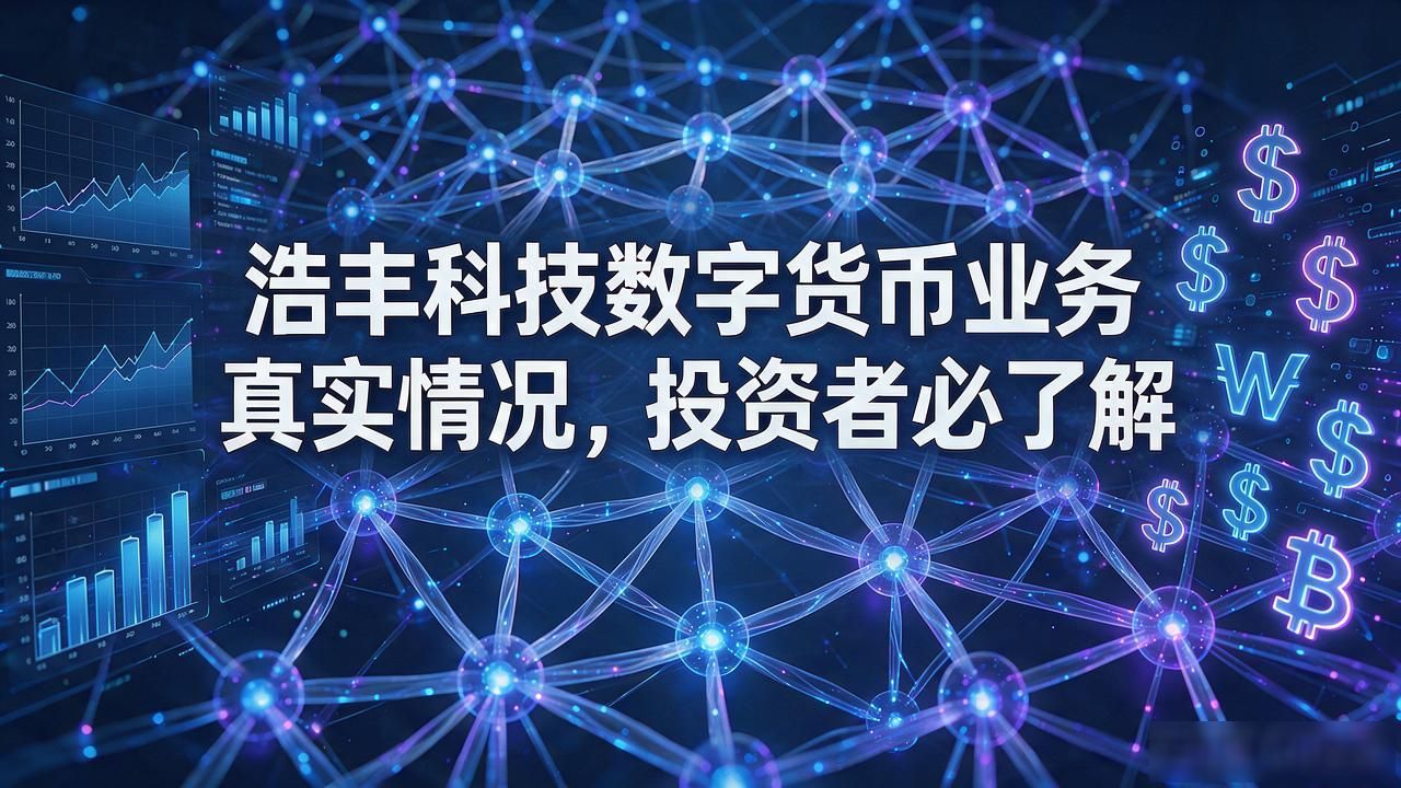 浩丰科技数字货币业务真实情况，投资者必了解