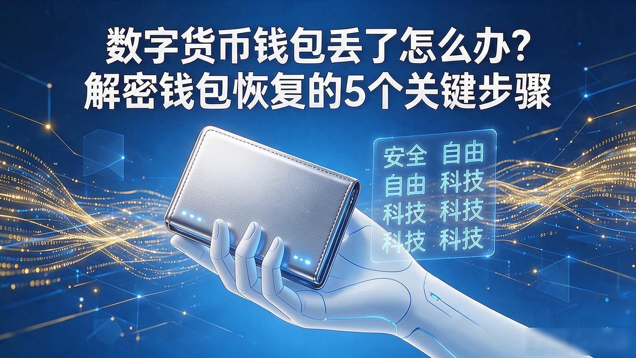数字货币钱包丢了怎么办？解密钱包恢复的5个关键步骤