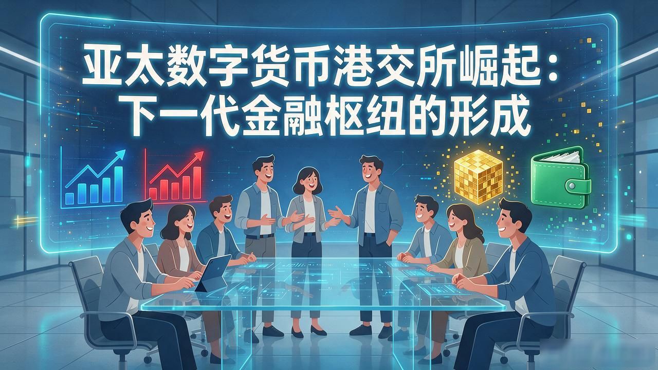 亚太数字货币港交所崛起：下一代金融枢纽的形成